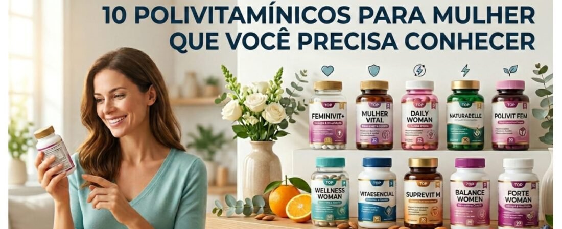 💊 Top 10 Suplementos Essenciais para a Saúde da Mulher.